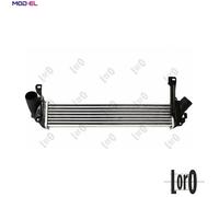 CHARGE AIR COOLER 035-018-0001 FOR RENAULT KANGOO/Rapid/Express K9K710 1.5L