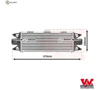 CHARGE AIR COOLER 28004045 FOR IVECO DAILY/SCUDATO/III/Bus/Van 8149.03 2.8L