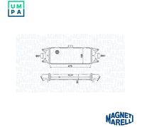 CHARGE AIR COOLER 351319204010 FOR IVECO DAILY/III/Platform/Chassis/SCUDATO 3.0L