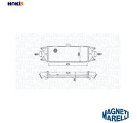 Fits MAGNETI MARELLI 351319204010 intercooler IVECO DAILY III ⭐UK Stock⭐