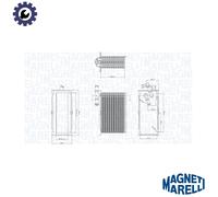 Fits MAGNETI MARELLI 351319205430 intercooler VAG A3, OCTAVIA II, GOL ⭐UK Stock⭐