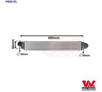 CHARGE AIR COOLER 58004248 FOR VW SEAT AJH/AWC 1.8L BVK/AUY/AHU/ANU/1ZBVK 1.9L