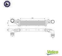 CHARGE AIR COOLER 817907 FOR MERCEDES-BENZ E-CLASS/Break/T-Model 2.1L 4cyl 2.7L