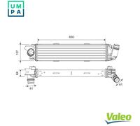 VALEO 818299 Intercooler