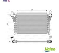 CHARGE AIR COOLER 818347 FOR SKODA OCTAVIA/III/Combi KODIAQ VW GOLF/VII SEAT