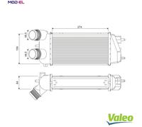 CHARGE AIR COOLER 818371 FORCHARGE AIR COOLER 818371 FOR CITROËN 0384-J3 384J3