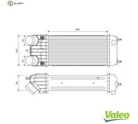 CHARGE AIR COOLER 818385 FOR PEUGEOT 207/SW/CC 208 CITROËN DS 5FX /5GR 1.6L DS3