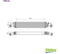 Valeo Intercooler, Engine Cooling 818601
