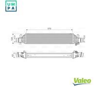 Valeo Intercooler, Engine Cooling 818629