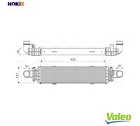 VALEO 818631 Intercooler
