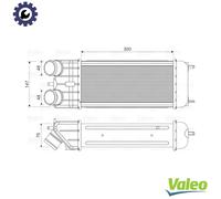 CHARGE AIR COOLER 818663 FOR PEUGEOT 1007 207/207+ CITROEN C3/II/PICASSO C2 1.4L