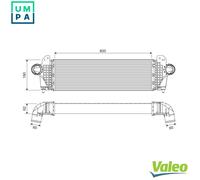 CHARGE AIR COOLER 818694 FOR IVECO DAILY/VI/Van/Platform/Chassis 3.0L 4cyl