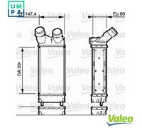 VALEO 818866 Intercooler