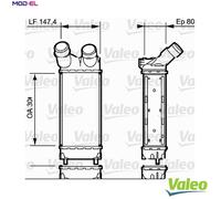 VALEO 818866 Intercooler
