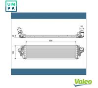 CHARGE AIR COOLER 822929 FOR FORD FOCUS/IV/Turnier M0DC/SFDC 1.0L B7DA 1.0L 3cyl