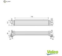 VALEO 822945 Intercooler