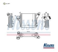 NISSENS 961305 Intercooler
