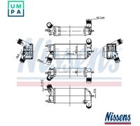NISSENS 961360 Intercooler