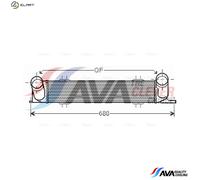 CHARGE AIR COOLER BWA4538 FOR BMW N47D20D/B 2.0L 4cyl 1 E87