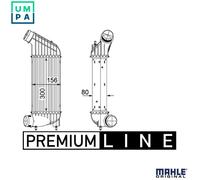 MAHLE CI 181 000P Intercooler
