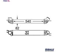 MAHLE CI 188 000S Intercooler