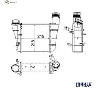 New Intercooler, charger for AUDI:A4 B6,A4 B7,A6 C5,A4 / S4 B6,A4 / S4 B7