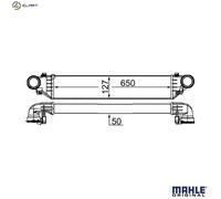 MAHLE CI 343 000S Intercooler