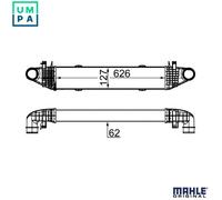 MAHLE CI 359 000S Intercooler