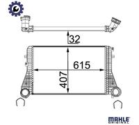 MAHLE CI 83 000S Intercooler