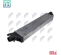 NTY Clothing Exchange Intercooler CNG-PL-017 - Charge Air Cooler for Opel Corsa E 1.6L B16LES/16LER