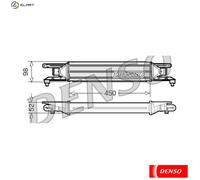 DENSO DIT01001 Intercooler