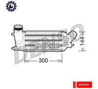CHARGE AIR COOLER DIT07001 FOR PEUGEOT EXPERT/TEPEE/Van 807 FIAT SCUDO/MPV/Bus