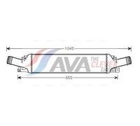 Charge Air Cooler Fits Audi A5 Sportback Convertible Q5 AVA Clever Choice AI4294