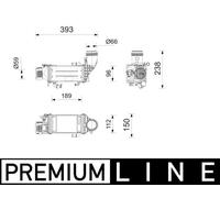 MAHLE CI 752 000P Intercooler