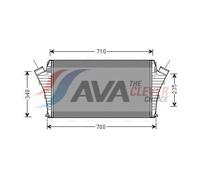 Charge Air Cooler Fits Cadillac BLS Wagon FIAT Croma AVA Clever Choice OLA4491