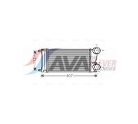 CHARGE AIR COOLER PEA4332 FOR PEUGEOT PARTNER/Box/Body/MPV/TEPEE 3008 GRAND 1.6L