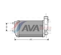 PRASCO PE4183 Intercooler