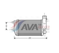 PRASCO PE4183 Intercooler
