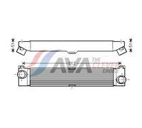 AVA COOLING SYSTEMS FTA4360 Intercooler