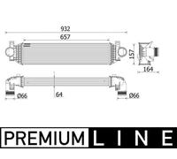 MAHLE CI 549 000P Intercooler