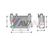 PRASCO DNA4356 Intercooler