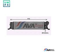 AVA COOLING SYSTEMS HY4489 Intercooler