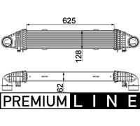 MAHLE CI 358 000P Intercooler