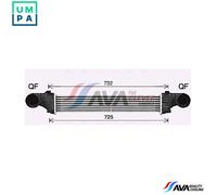 CHARGE AIR COOLER MS4726 FOR MERCEDES-BENZ E-CLASS/Platform/Chassis/T-Model 2.1L