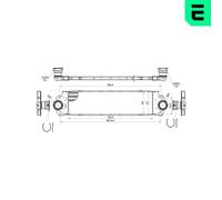 Charge Air Cooler Replacement Fits VW Multivan MK5 Caravelle MK6 - ERA 672001
