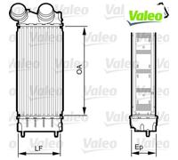 Charge Air Cooler VALEO 818226 For CITROËN, PEUGEOT, DS