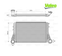 Charge Air Cooler VALEO 818795 For VW, SKODA, AUDI, SEAT