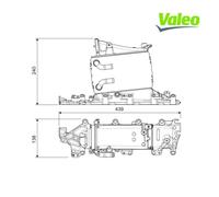 Charge Air Cooler VALEO 822935 For SEAT, VW, AUDI, SKODA