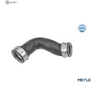 Air duct pipe Rear AEM (Ethylene Acrylate Rubber) 100 036 0078 MEYLE for VW