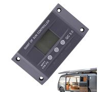 Charge Controller for Solar Panels, Solar Charge Controller, Solar Panel Controller, Solar Controller for Renewable Energy, LCD Display, 12V-24V Charge Controller for Solar System